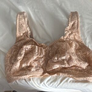 Behave Women's Lace Bra - Soft Tan